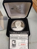 1 oz. Silver Anfernee Hardaway