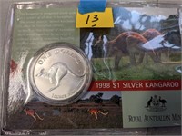 1998 Silver Kangaroo