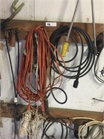Power Cords ~ Pruner & Misc on Wall