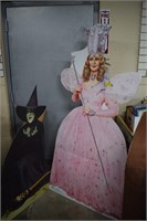 Life Size Glenda Good Witch & Wicked Witch