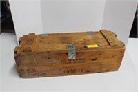 Vtg. Explosive Bomb Crate. Excellent Condition