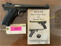 Sturm, Ruger Mark I Target .22L Pistol