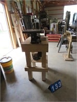 CRAFTSMAN SCROLL SAW ON WOOD STAND