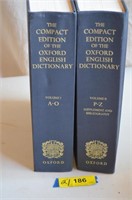 Two Volime The Compact Oxford English Dictionary
