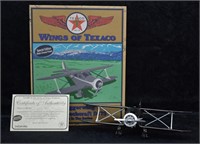 ERTL Wings of Texaco SE Staggerwing Diecast Plane