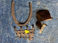 Cow Bells, Key Rack, Horseshoe Lot