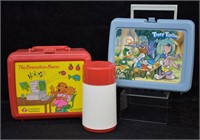 2pcs 1990s LunchBox  Cartoon Collectible
