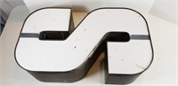 Pier 1 Imports Neon Letter Sign "Lowercase S"
