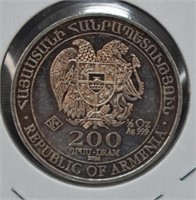 .999 Silver 1/2 Ouce Noah's Ark Coin