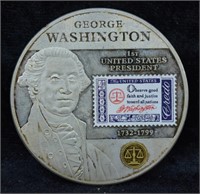 .999 Silver CLAD 4 Ounce Washington Proof Coin