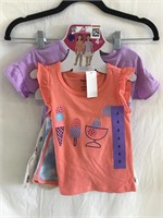 PEKKLE 4 PIECE KID’S CLOTHES SIZE 4 (2 SHIRTS 1