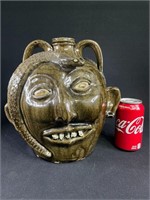 Clint Alderman Pottery Face Jug