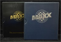 2 pcs. Max Racing Cards Collector Albums