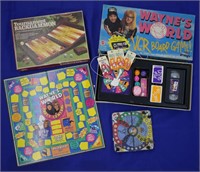 3 Pcs Vintage Board Games - Waynes World
