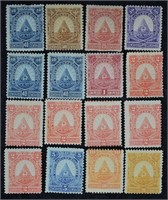 1890 Honduras Near Mint Stamps; Postal Philatelic