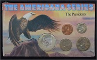 Presidents Coin Collection; UNC Silver Half