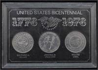 Early U.S. Silver Dollars Bicentennial Set; UNC
