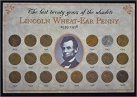 Lincoln Wheat Penny Coin Set