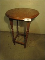 Small Barley Twist Accent Table