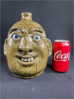 Michael Crocker Pottery Face Jug