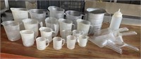 (18) Various Size Measuring Cups & More