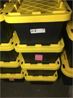 (4) Small Storage Containers