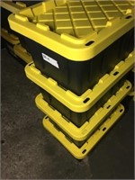 (4) Small Storage Containers