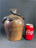 Marvin Bailey Snake Pottery Jug