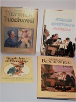 Lot Norman Rockwell Coffee Table Books