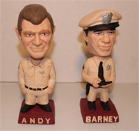 Andy Griffith Barney Fife Bobbleheads