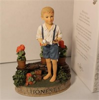 Vintage Virtues "Honesty" figurine w box
