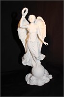 Design Toscano "Angel of Peace" bonded marble