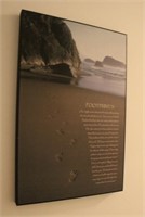 "Footprints" Inspirational Wall art