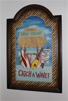 Catch a Wave! Surf Shack sign