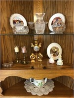3 Villeroy & Boch Plates, Pressed Glass, & More