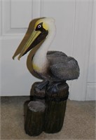 Resin Pelican statue
