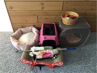 Cat Items, Carrier, Bed