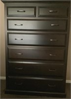 Tall Cherry Wood Chest- 7 Drawers