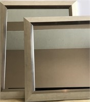 Birch Light Colored Framed Mirrors
