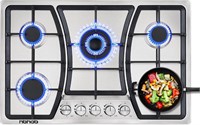 HBHOB 30 inches Gas Cooktop 5 Burners Gas Stove