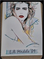 Dennis Mukai print ''LA MODEL'S 89''