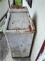 Vintage Metal Trash Cans