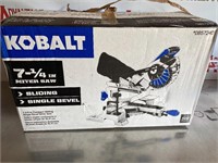 Kobalt 7 1/4 in miter saw.