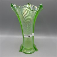 Nwood 8.5" ice green Draspery vase