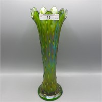 Nwood 10.5" green Tree Trunk vase