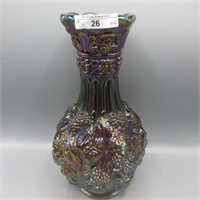 Imp smoke Loganberry vase, great color