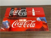 Coke Lighted Merch Logos 30" x 9.5" Lot 2
