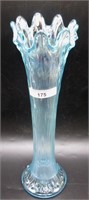 Nwood 11.25" ice blue Tree Trunk vase