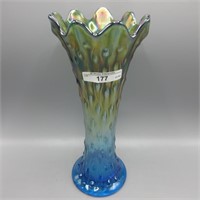 Nwood 9.5" sapphire Tree Trunk vase