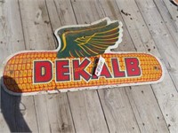 DeKalb flying ear vintage sign